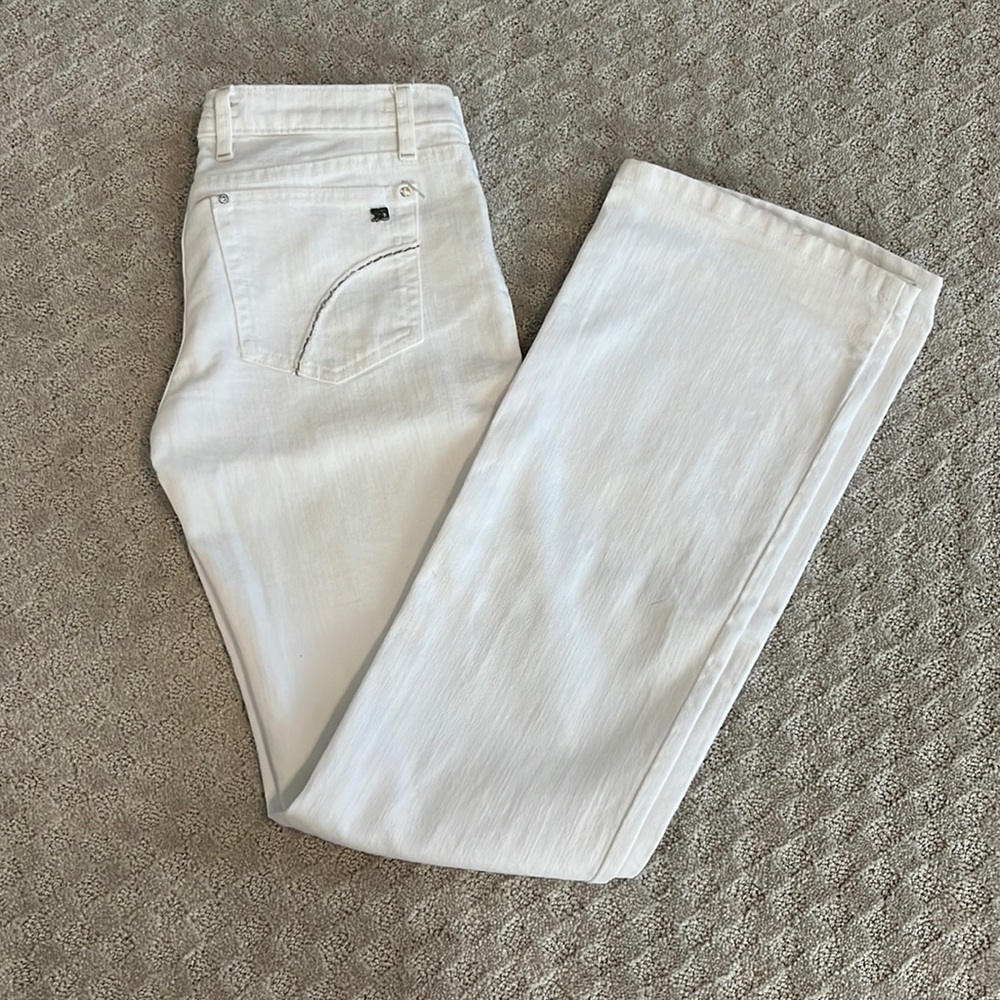 Joe’s Jeans - White Bootcut Jeans - Picture 1 of 12